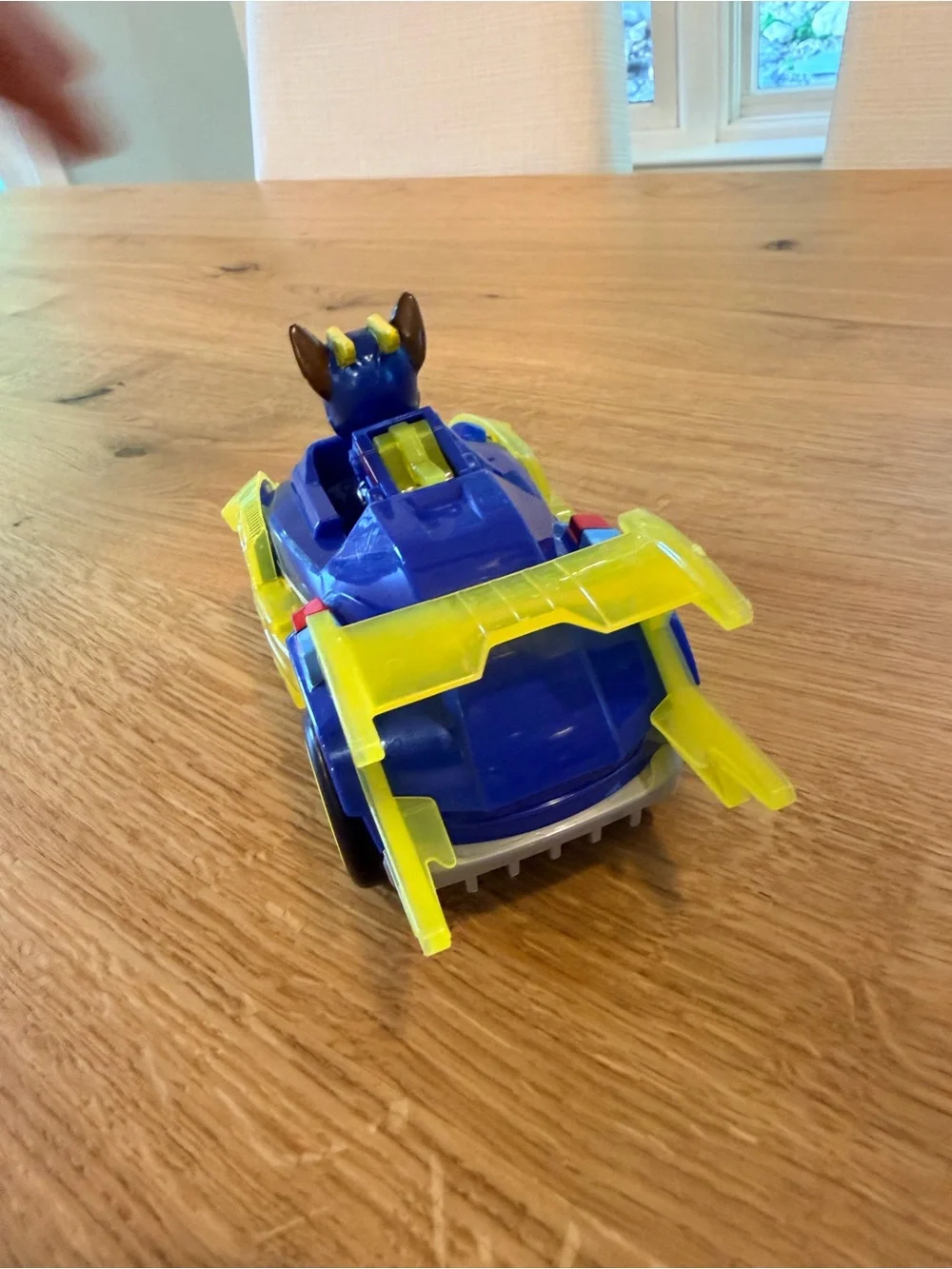 PAW Patrol Mighty Pups Super PAWs Chase’s Deluxe Vehicle + Pup